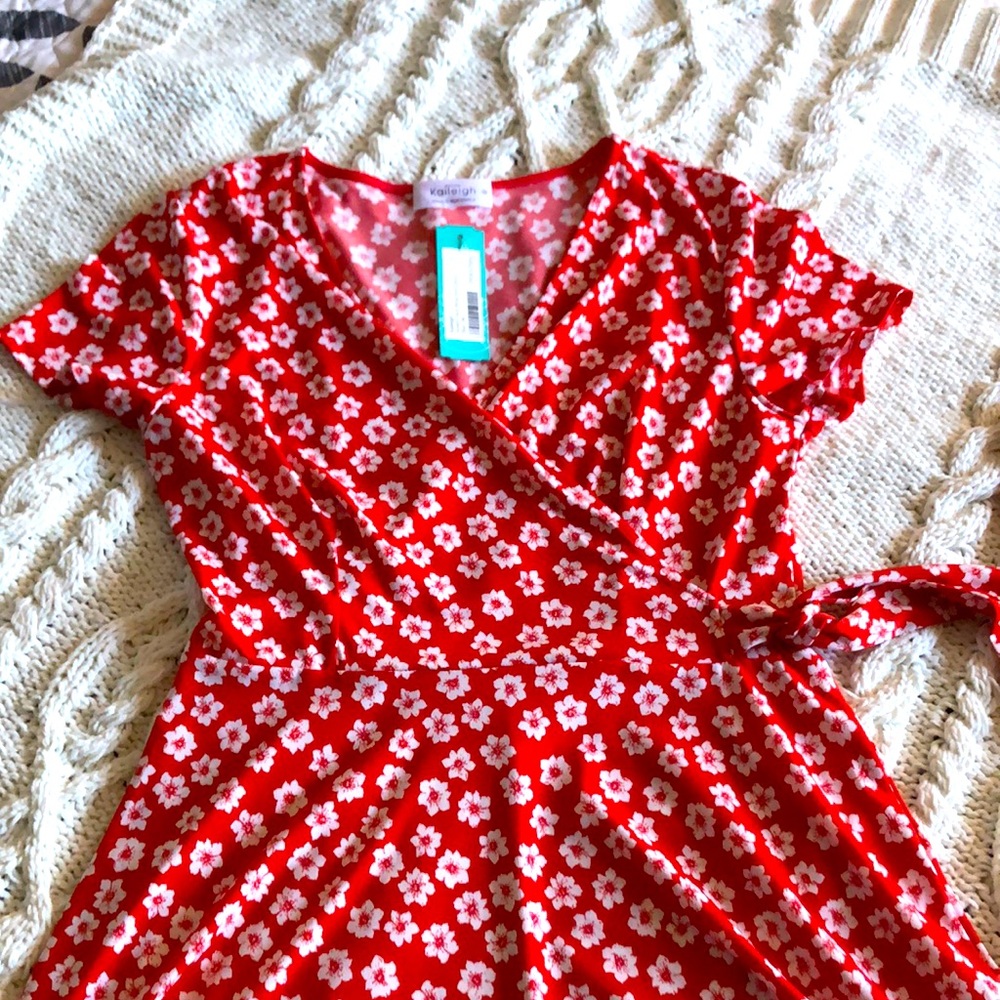 NWT faux wrap dress